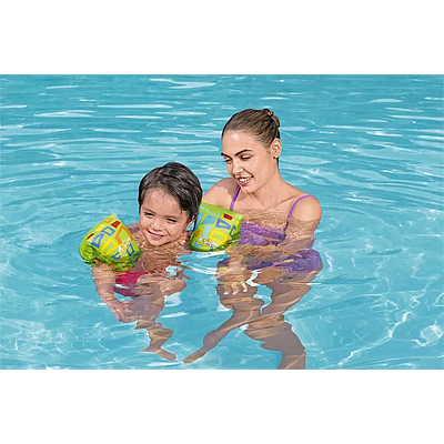 Inflatable Swim Safe Fabric Armbands Bestway 38x14 (32182)