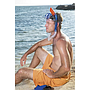 Hydro-Swim Bestway Blackstripe Snorkel Set (24029)