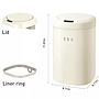 Garbage Bin Eko 9L (EK9184P-9L-VN) - Beige