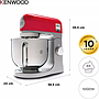 Kitchen Machine Kenwood KMX750ARD Red