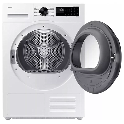 Dryer Samsung DV90DG52A0AELE 9 Kg White