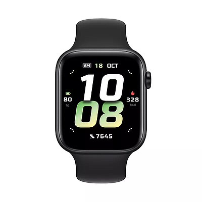 Smartwatch Honor Watch 5 with Silicone Strap (STL-B19) - Black