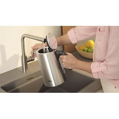 Kettle Braun WK5200BK Silver / Black
