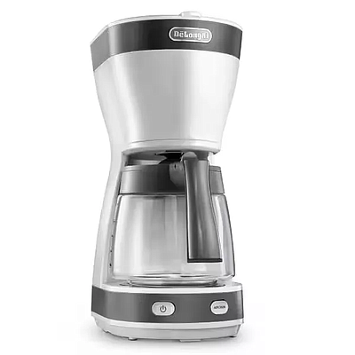 Drip Coffee Maker Delonghi CM16210.WS White / Grey