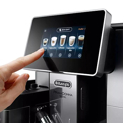 Espresso Maker Delonghi ECAM610.55.SB Black / Silver