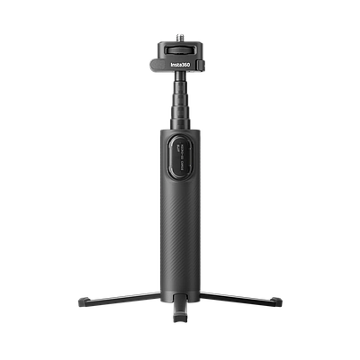 Insta360 Foldable 2-in-1 Selfie Stick 1/4" Mount - Black