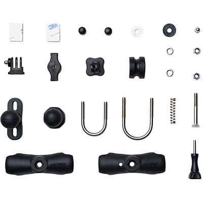 Insta360 Standard Motorcycle U-Bolt Mount - Black