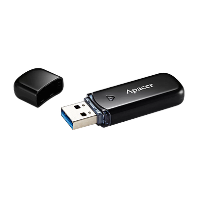 Flash Drive Apacer AH355 64GB USB 3.2 Type-A - Black
