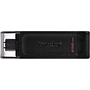 Flash Drive Kingston DataTraveler DT70 256GB USB-C - Black
