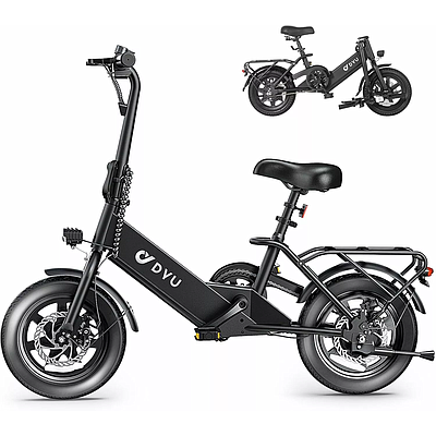 Electric Bike DYU C3 36V 7.5AH 350W - Black