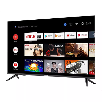 TV Haier 50" (126cm) / LE50K6600UG Smart Android 4K UHD