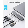 Anker 547 USB-C Hub 7-in-2 for MacBook (A8354) - Gray
