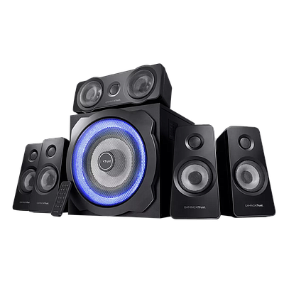 Trust GXT 658 Tytan 5.1 Surround Speaker System (21738) - Black