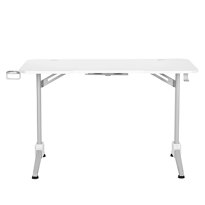Gaming Desk 2E OTOROSHI (2E-GT-OTO-WTGR) - White + Grey