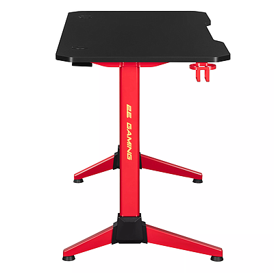 Gaming Desk 2E OTOROSHI (2E-GT-OTO-BKRD) - Black + Red