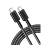 USB-C / Anker 322 to USB-C Braided Cable 1.8m (A81H6H11) - Black