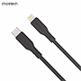 USB-C / Choetech XCL-0002 To Lightning Cable 1m - Black