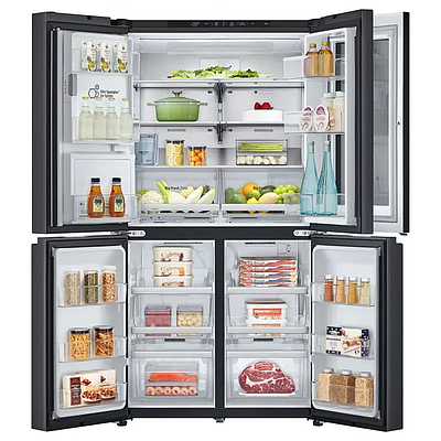 Refrigerator LG GR-X24FFCAB.AEVQMER Grey