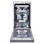 Dishwasher Midea MFD45S160Si Silver