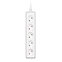 5-Way Power Strip 2E (5XCEE7/17) 1.5m - White