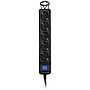 Power Strip 2E 5XSchuko (2E-U05ES15M5BK) 5m - Black