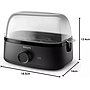 Egg Cooker Philips HD9137/91 Black