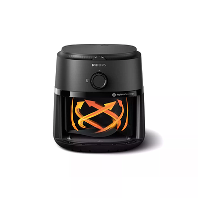 Aerogrill Philips NA110/00 3.2 L Black