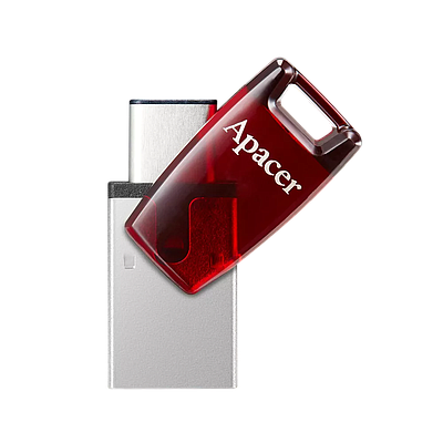 Flash Drive Apacer AH180 64GB Type-C USB 3.2 - Red