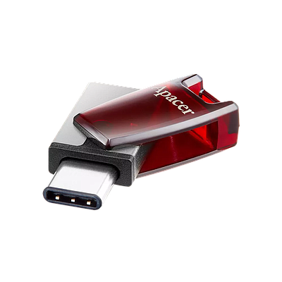 Flash Drive Apacer AH180 64GB Type-C USB 3.2 - Red