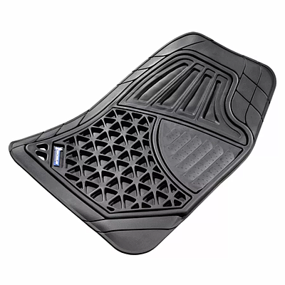 Car Mats Set Michelin Heavy Duty With Flexlines 4 Pieces (30145) - Black