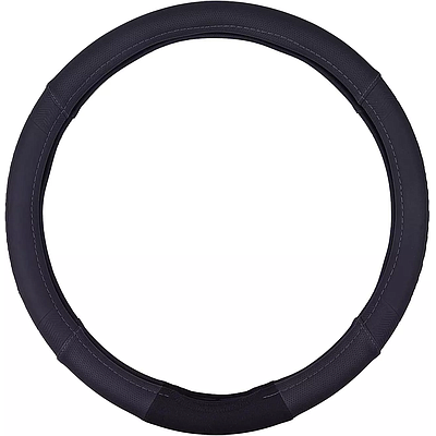 Car Steering Wheel Leather Cover Michelin Ifit Premium Faux - Black