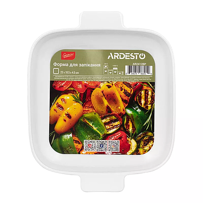 Ardesto Baking Dish Gemini AR2412BP White