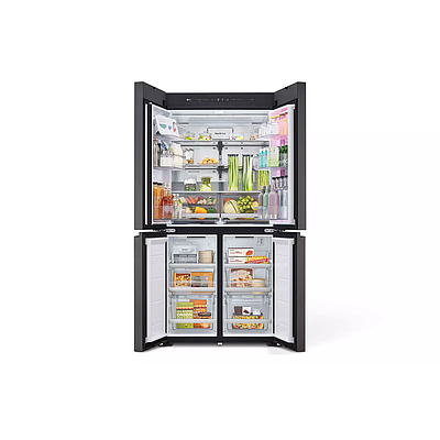 French Door Fridge MoodUP, LED Doors, InstaView LG GR-A34FDMKJ.ANNQGCC