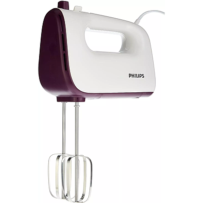 Philips Viva Collection Hand Mixer HR3740/11 White