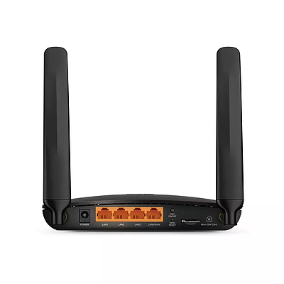 Router TP-Link (TL-MR6400) 300Mbps 4G - Black