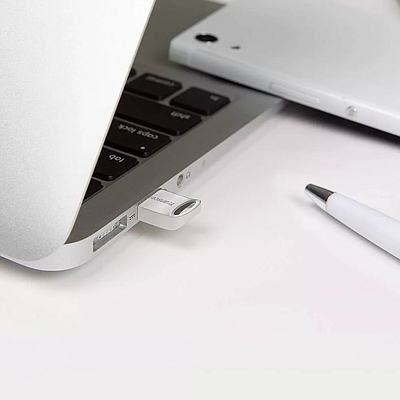 Flash Drive Transcend JetFlash 710 128GB USB 3.1/3.2 Gen 1 - Silver