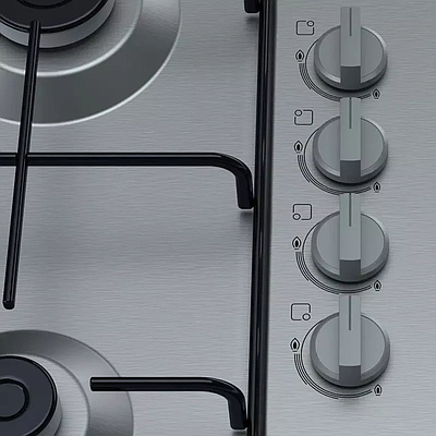 Built-In Hob Bosch PBP6C5B82O Silver