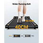 UREVO SpaceWalk Lite Treadmill Walking Pad - Black