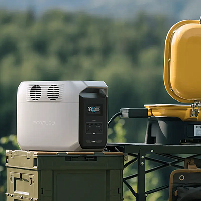 Portable Power Station EcoFlow DELTA 3 1500 - Silver