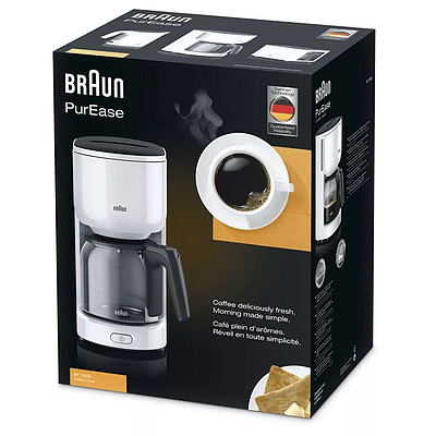 Drip Coffee Maker Braun KF3120WH White