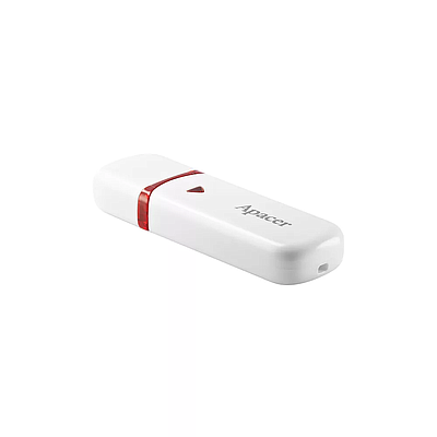 Flash Drive Apacer AH333 64GB USB 2.0 (AP64GAH333W-1) - White