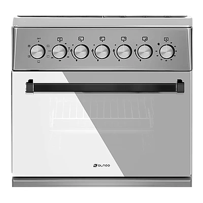 Gas Cooker Alneo ALN 6080B INOX FAN (01693)