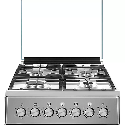 Gas Cooker Alneo ALN 6080B INOX FAN (01693)