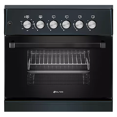 Gas Cooker Alneo ALN 6070B ANTRASIT (01713)