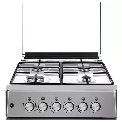 Gas Cooker Alneo ALN 6070B INOX (01710)