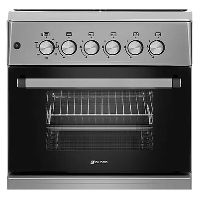 Gas Cooker Alneo ALN 6070B INOX (01710)
