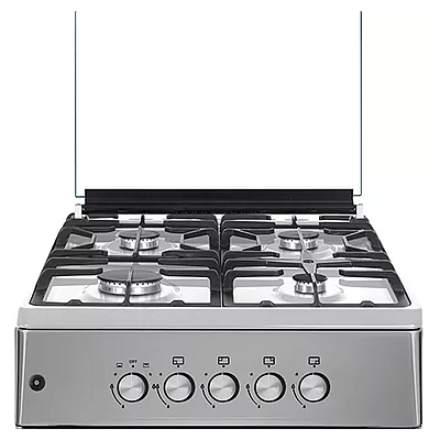 Gas Cooker Alneo ALN 6070B Inox (01714)