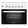Gas Cooker Alneo ALN 6070B White (01715)