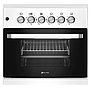 Gas Cooker Alneo ALN 6070B White Electro HP (01716)