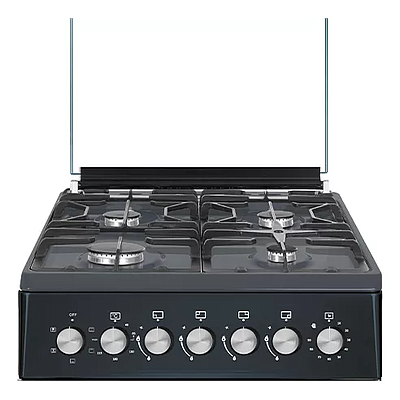 Gas Cooker Alneo ALN 6080B ANTRASIT FAN (01694)